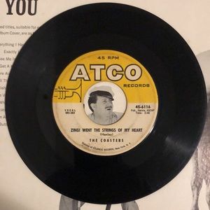 The Coasters Yakety Yak Vinyl 45 Record